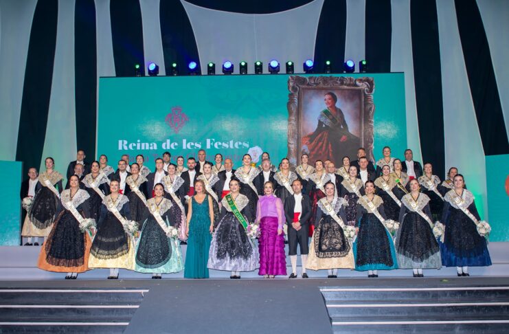 Galanía a la «Reina dels Festes de Castelló» Srta.Paula Torres